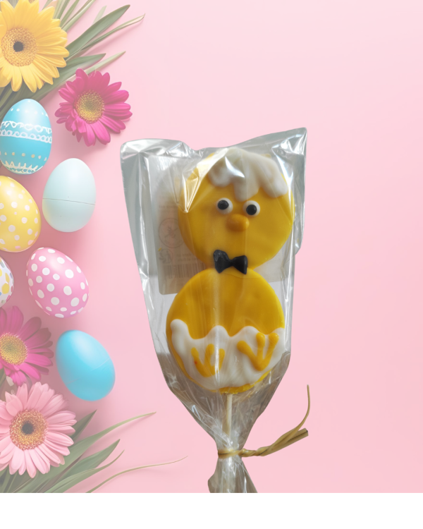 Sucette Guimauve et chocolat blanc 30g, Les gourmandises de Sophie – Image 2