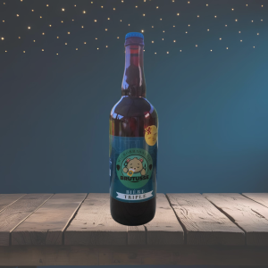 Bière triple 75cl, Micro Brasserie Brutusse